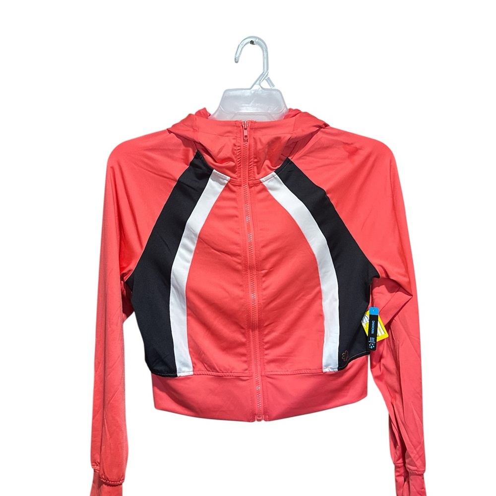 ProPlayers Cropped Athletic Zipper jacket Top size small